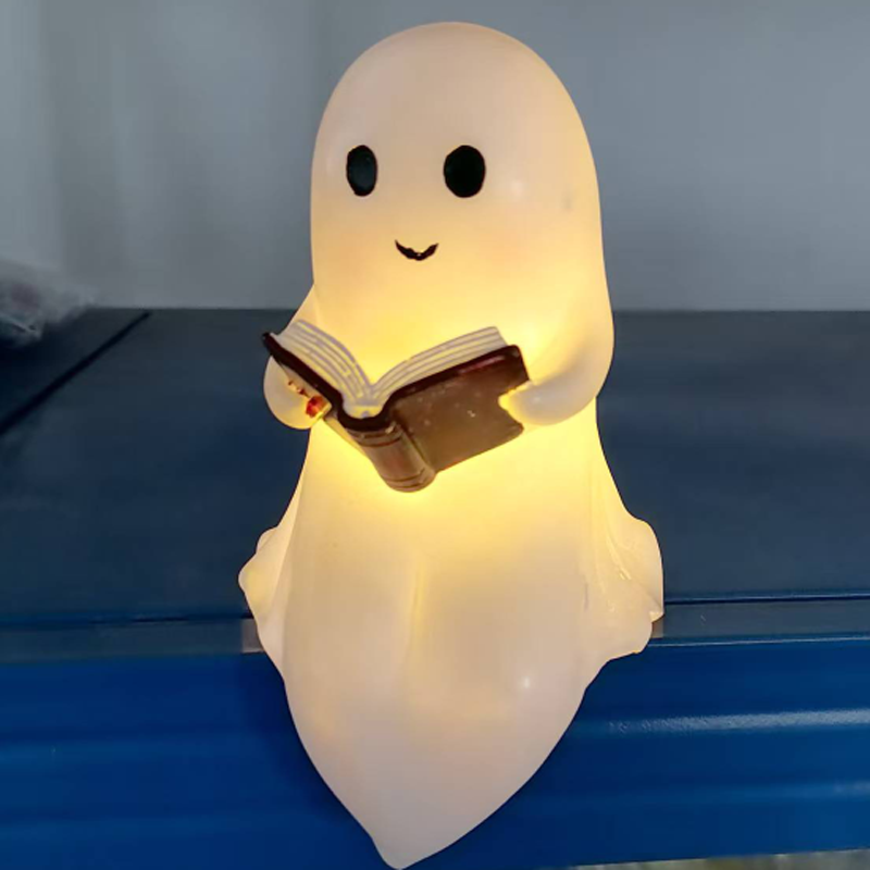 New Cute Ghost Reading Book La - Home Cinema Lighting ulasan dan harga