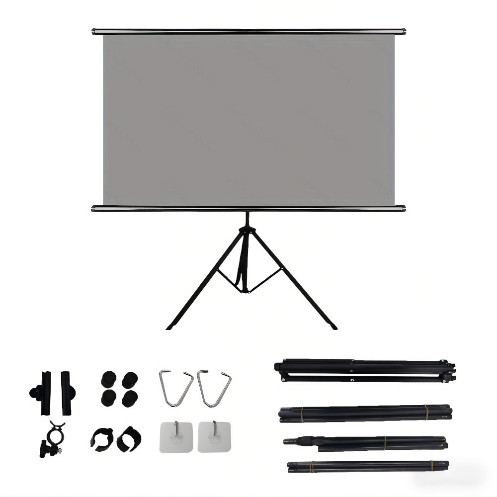 XIAOHUI Projector Screen With  - Home Cinema Screen ulasan dan harga