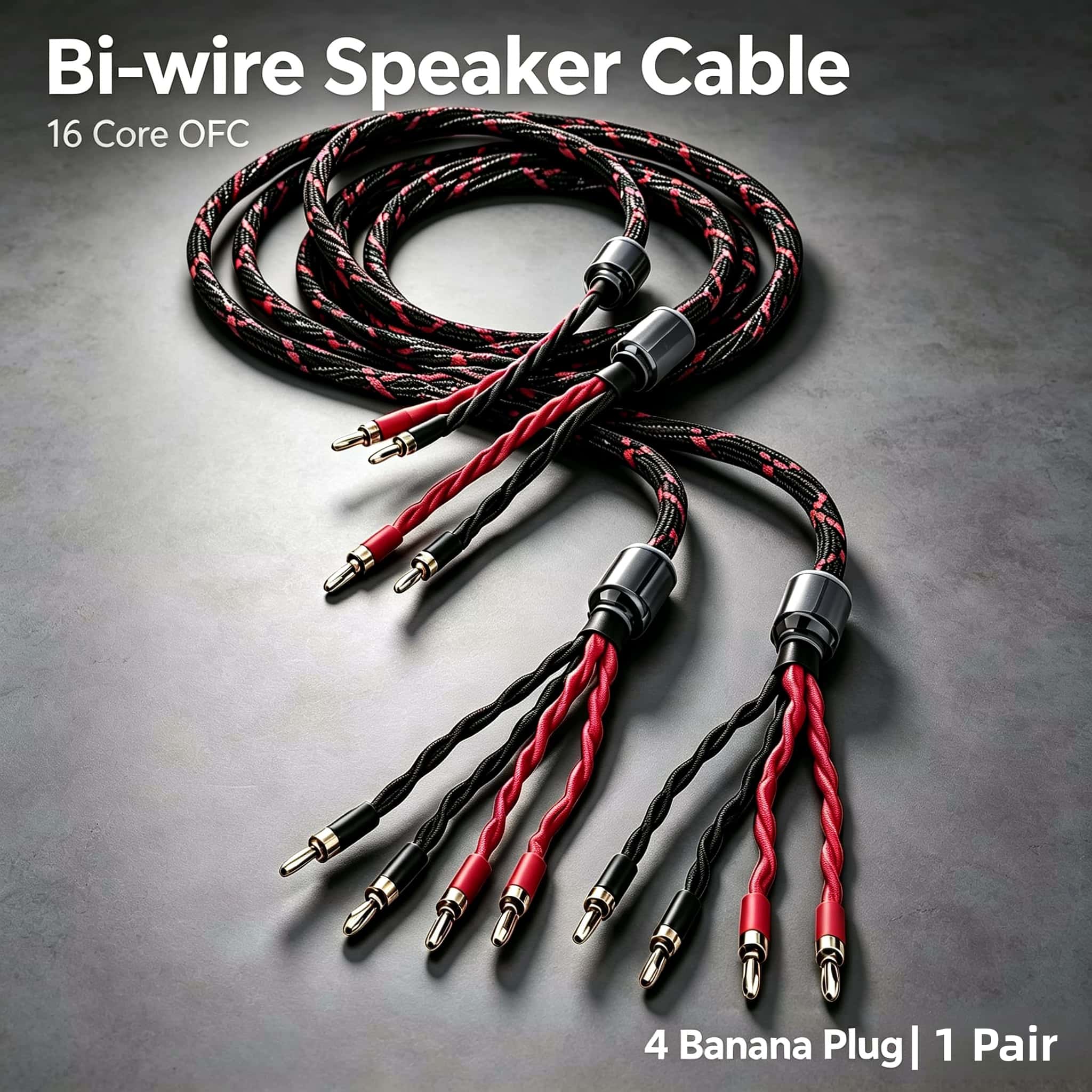 16 Core OFC Bi-Wire Speaker Ca - Home Cinema Choice ulasan dan harga