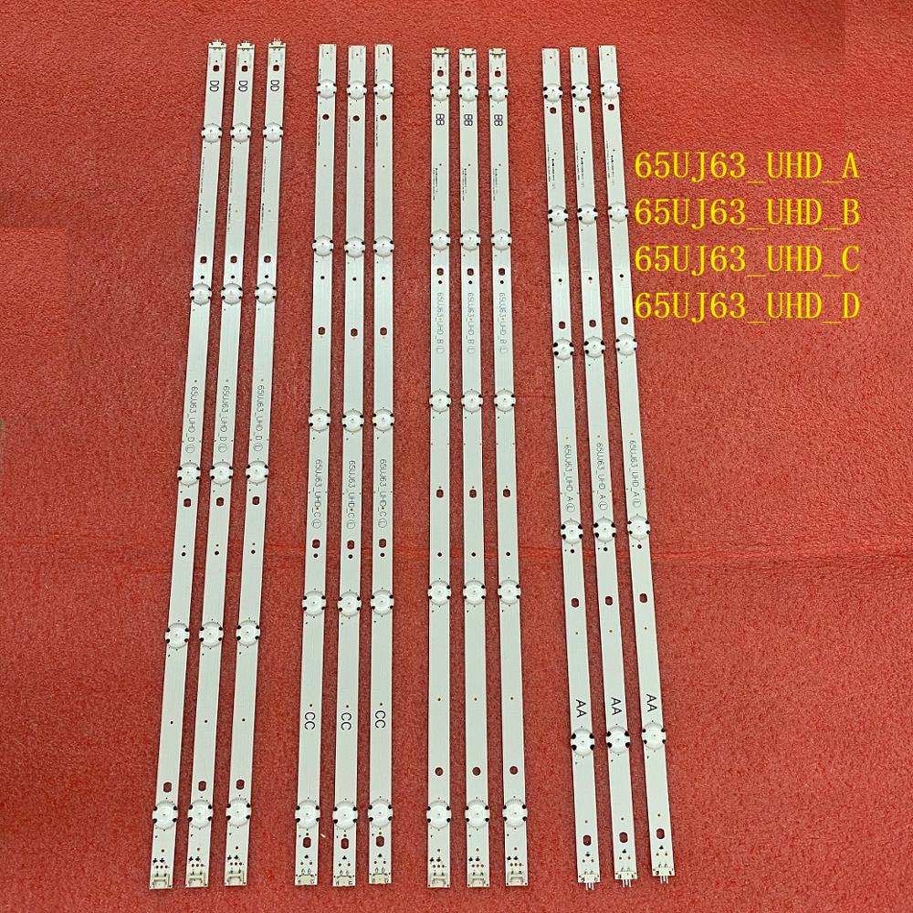 12 PCS/set LED Backlight Strip - Ambient Light Strip Tv ulasan dan harga