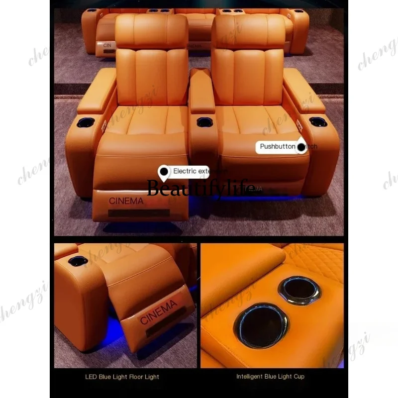 G153 Luxury Genuine Leather El - Home Cinema Lighting ulasan dan harga