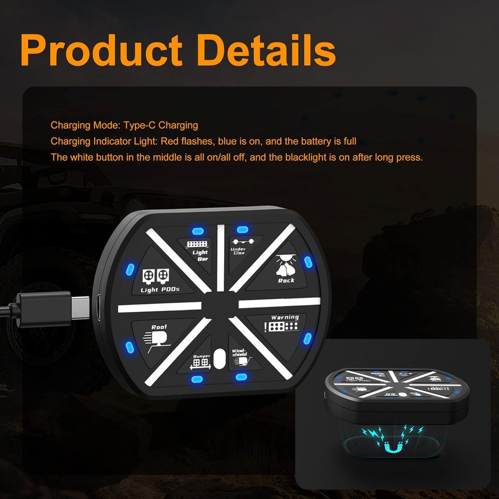 8 Gang Switch Panel Universal  - Universal Remote Control ulasan dan harga