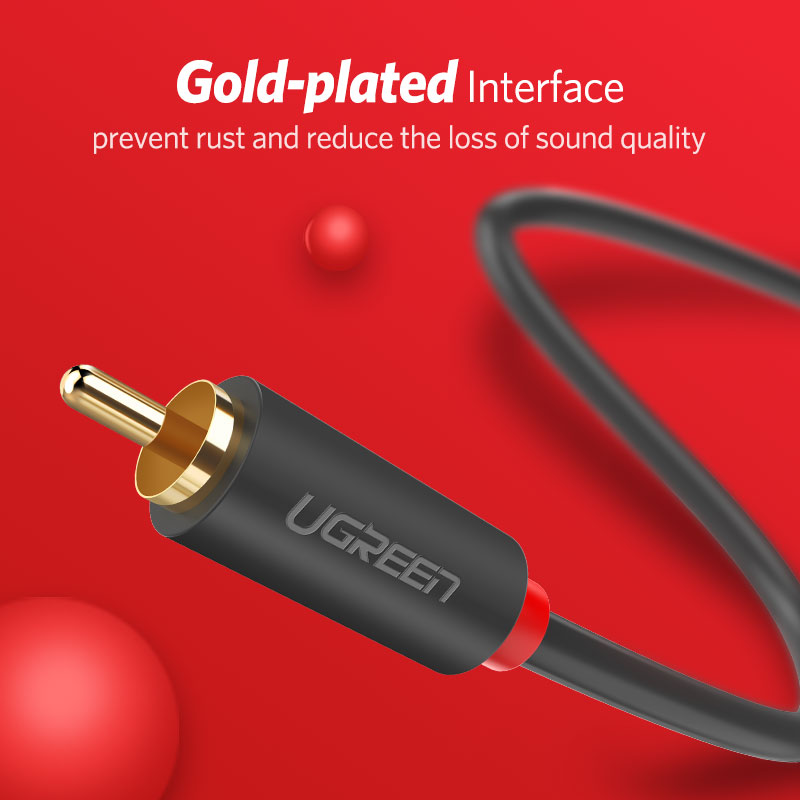 UGREEN 2RCA to 2 RCA Male to M - Home Cinema Choice ulasan dan harga