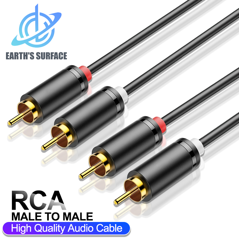 HIFI Stereo RCA Cable 2RCA to  - Home Cinema Choice ulasan dan harga