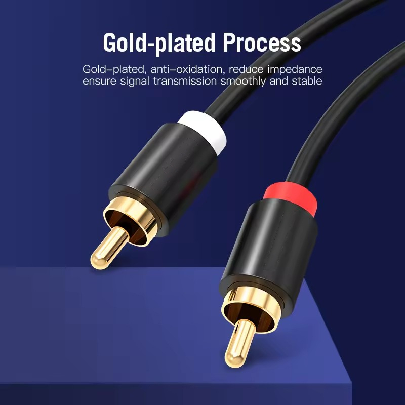 HIFI Stereo RCA Cable 2RCA to  - Home Cinema Choice ulasan dan harga