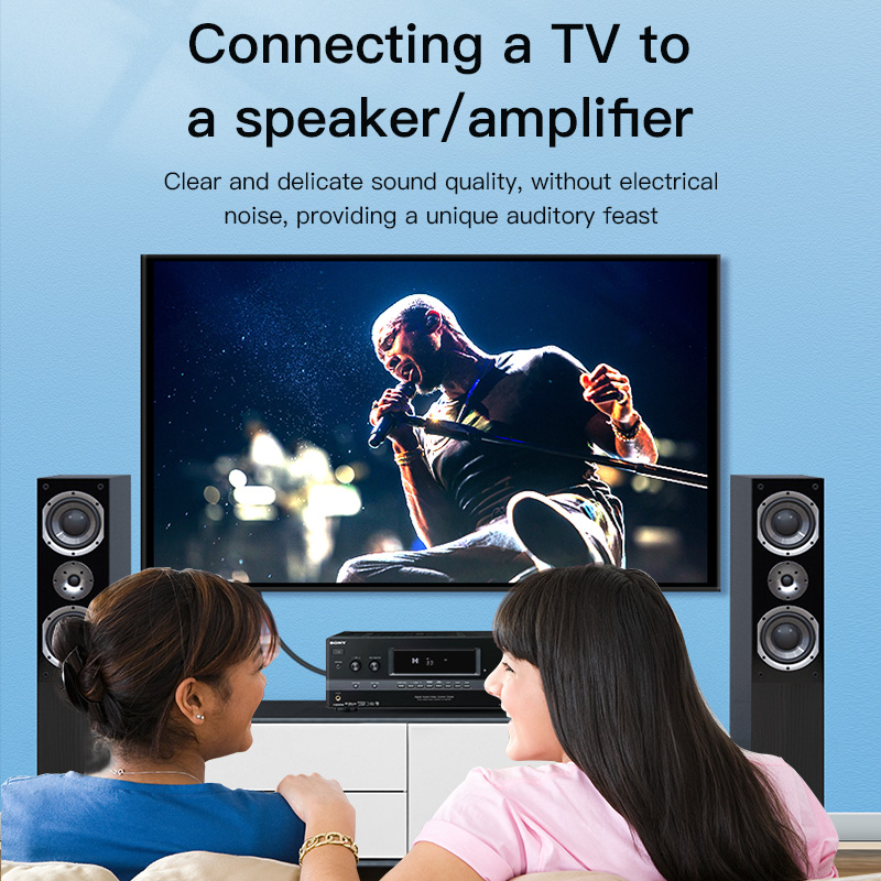 CHOSEAL RCA Cable Digital Coax - Home Cinema Choice ulasan dan harga
