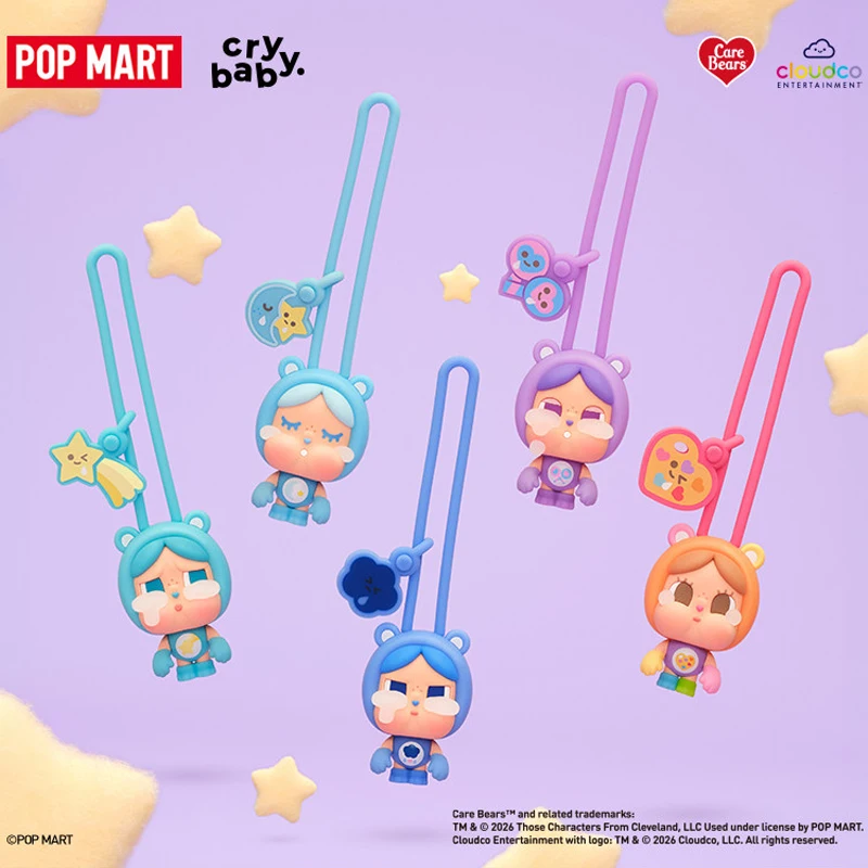 POPMART CRYBABY Care Bears Ser - Home Cinema Lighting ulasan dan harga