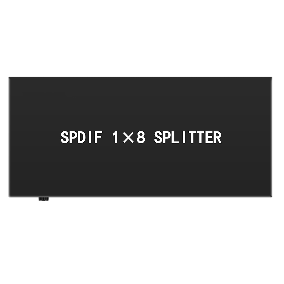 Optical Audio Splitter,1 in 8  - Home Cinema Choice ulasan dan harga