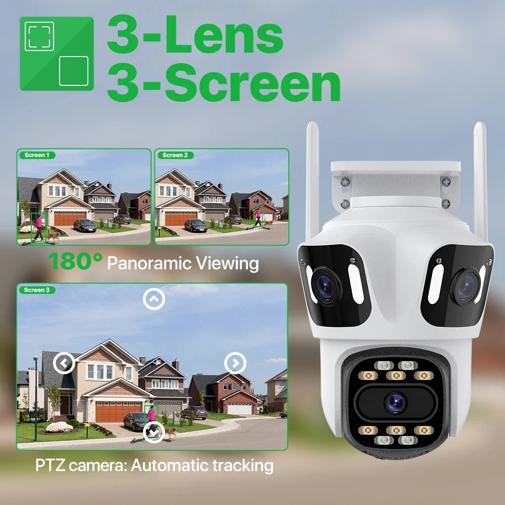 WONSDAR Three Lens Three Scree - Home Cinema Screen ulasan dan harga