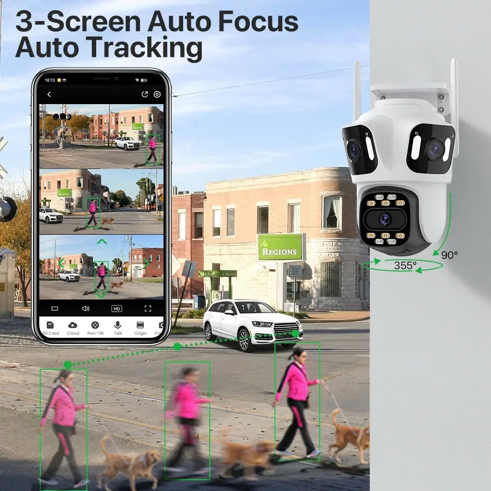 WONSDAR Three Lens Three Scree - Home Cinema Screen ulasan dan harga