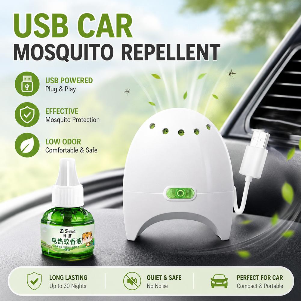 1SET USB Car Electric Mosquito - Universal Remote Control ulasan dan harga