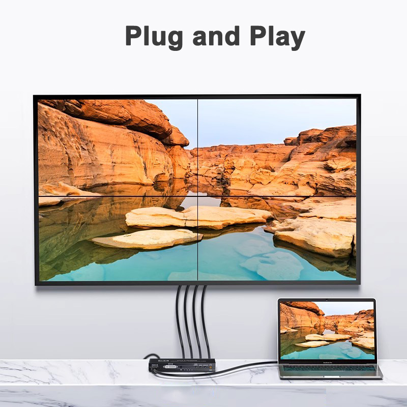 4K HDMI Video Wall Controller  - Home Cinema Screen ulasan dan harga