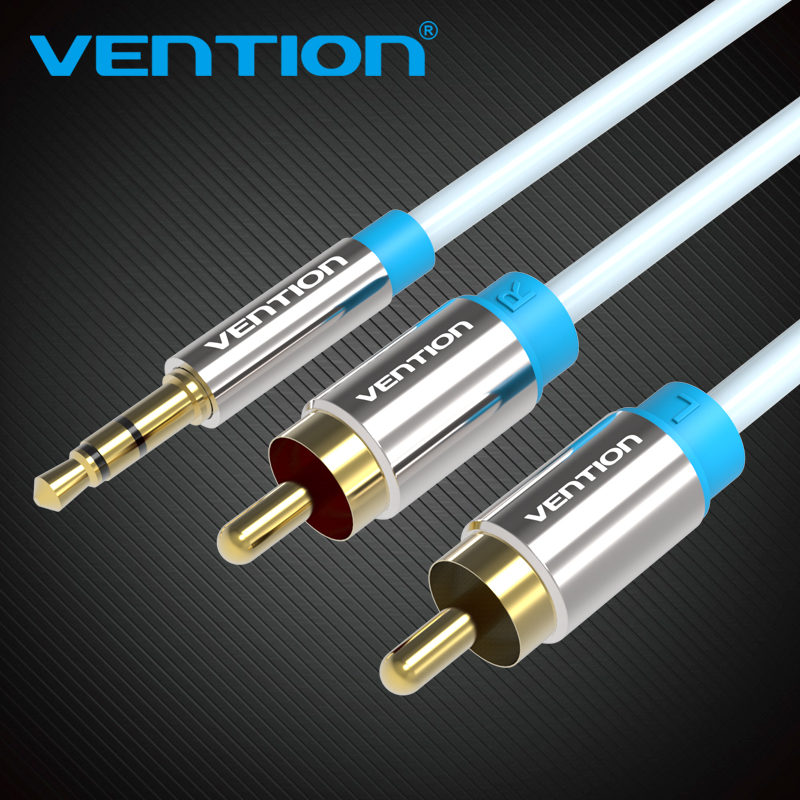 Vention RCA Cable 3.5 to 2rca  - Home Cinema Choice ulasan dan harga